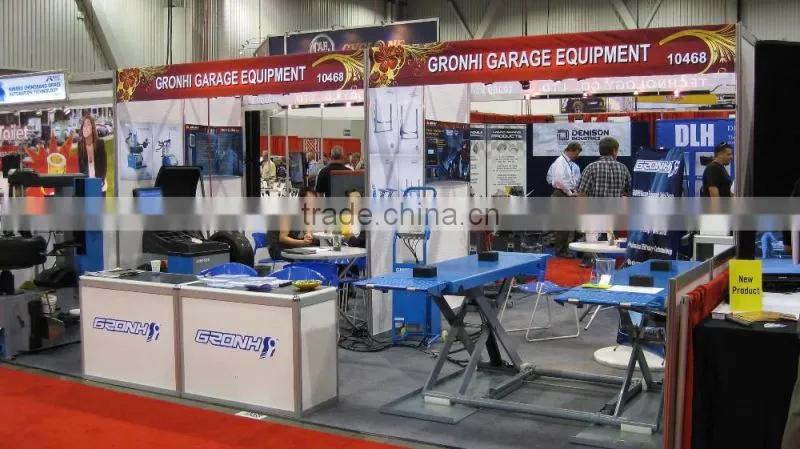 2-post lift base plate, automatic release, CE approved