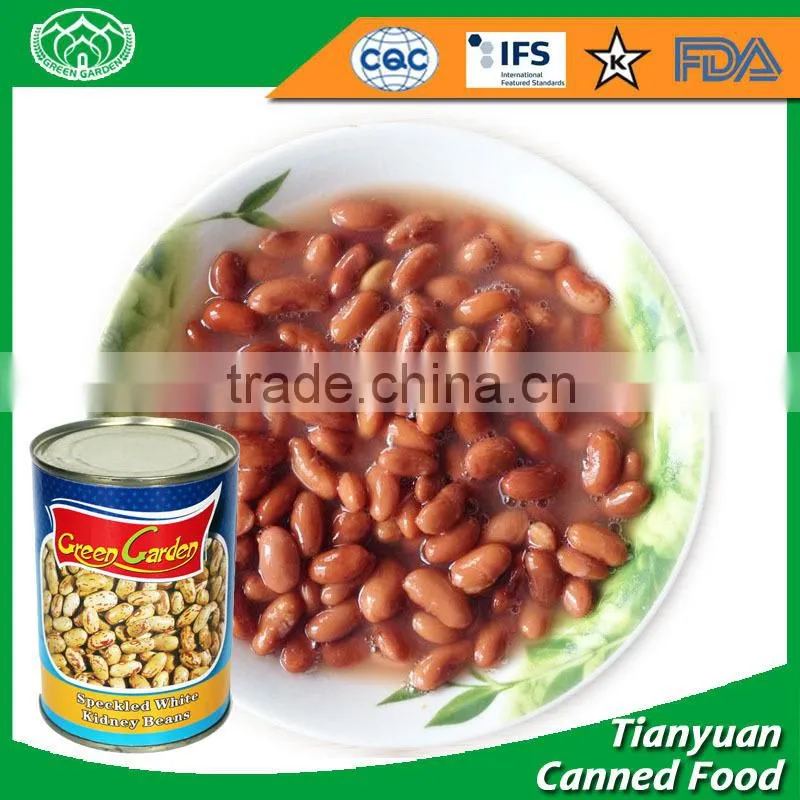 Canned fava light speckled kidney beans