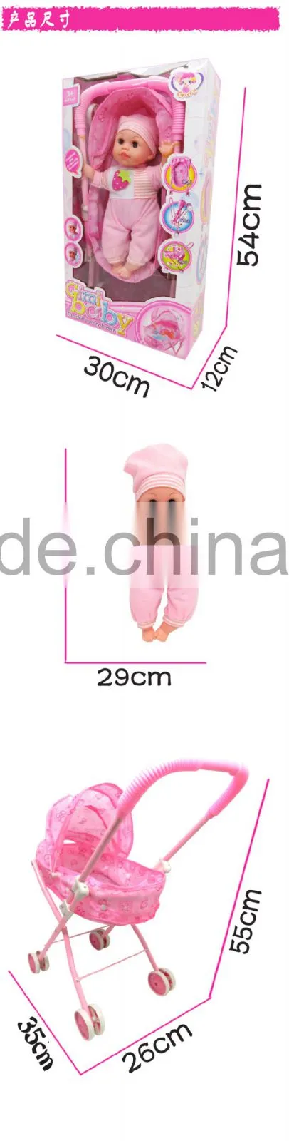 fantastic customized small plastic doll