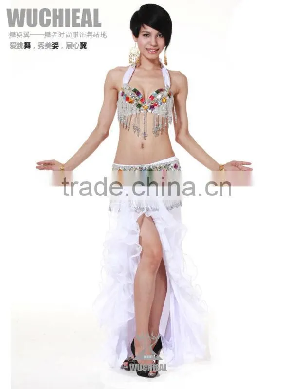Wholesale Belly Dance Costumes, Hot Sexy High Quality Skirt,Belly Dancing Performance Skirt QC2005