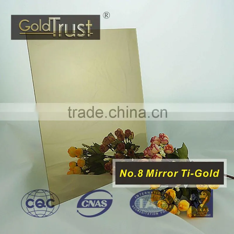 ASTM mirror finish stainless steel sheets for building decoration