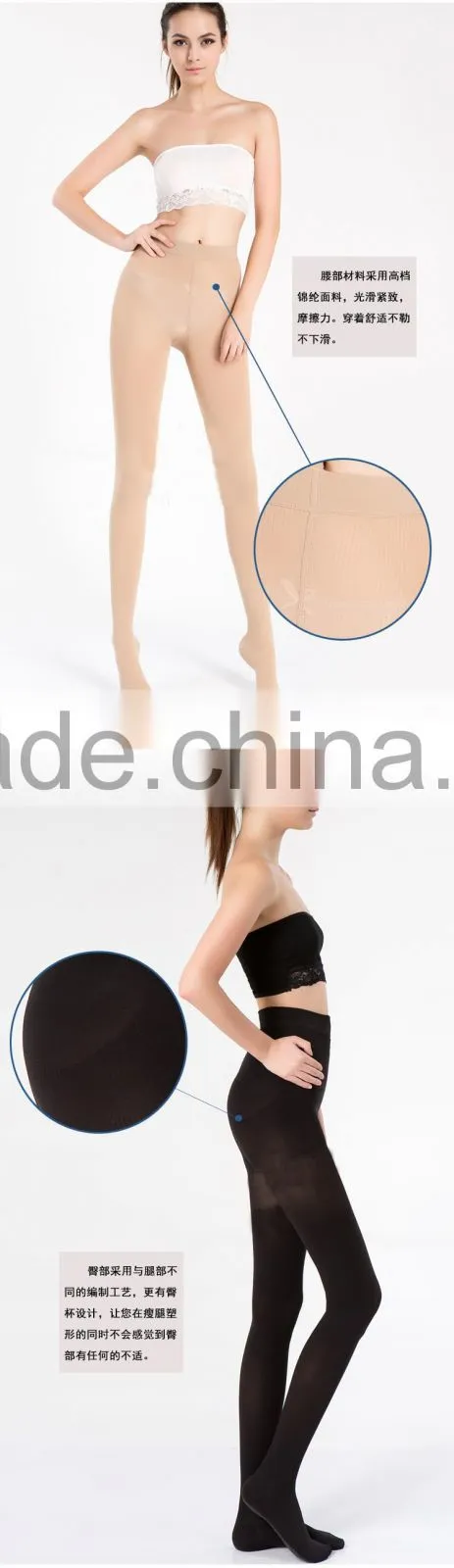 Medical compression stockings Graduated 23-32mmHg compression leggings/pants close toes Compression stockings