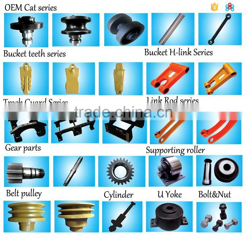 heavy earthmoving spares track roller group, lower roller
