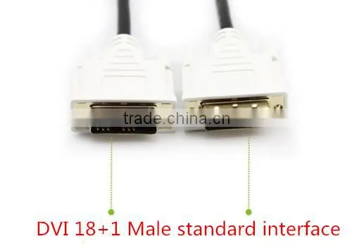 DVI-D Single Link Male to Male Video Digital Cable 6ft 18+1 Pin