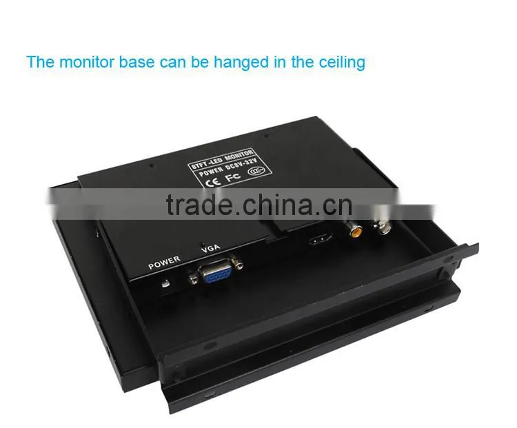 8inch Professional LCD CCTV monitor for the Video microscope