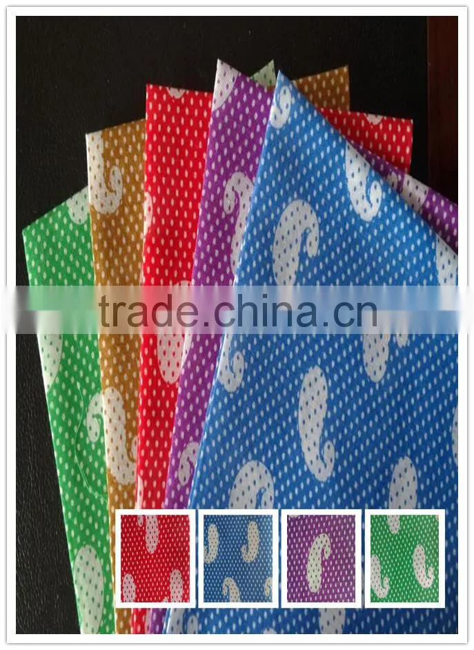 Cheap 100% polyster colorful fabric wholesale 45*45 96*72