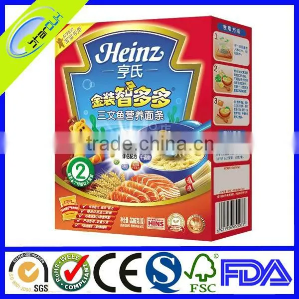 custom printed paper noodle boxes