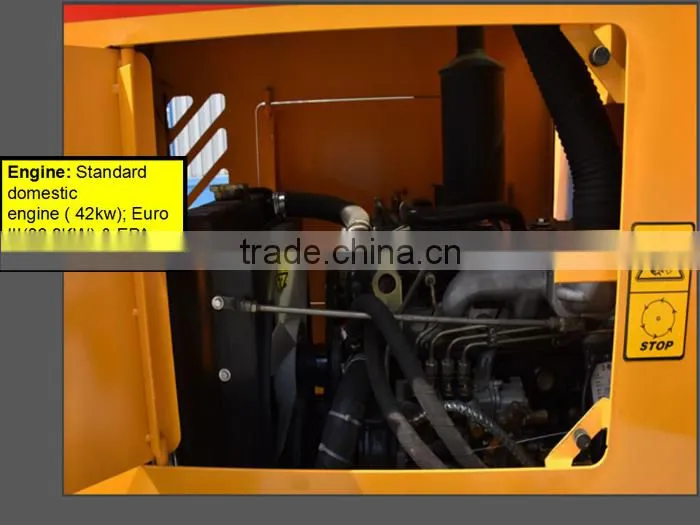 1.5 ton garden trucking mini wheel loader with CE
