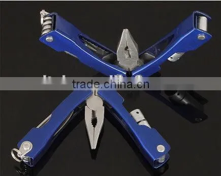 OEM multi survival keychain pliers with led flashlight