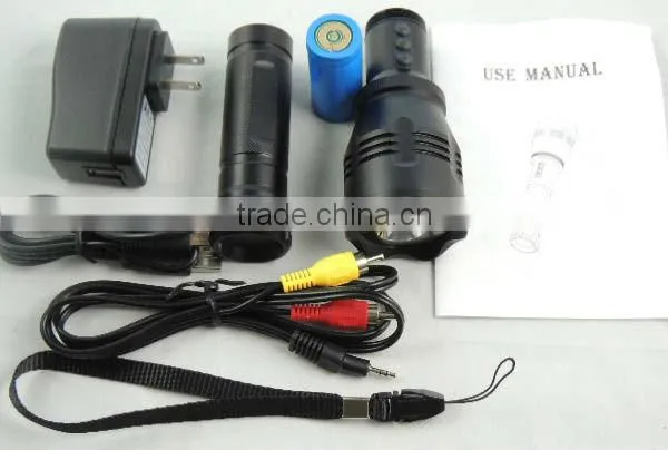 newest flashlight DVR F7826
