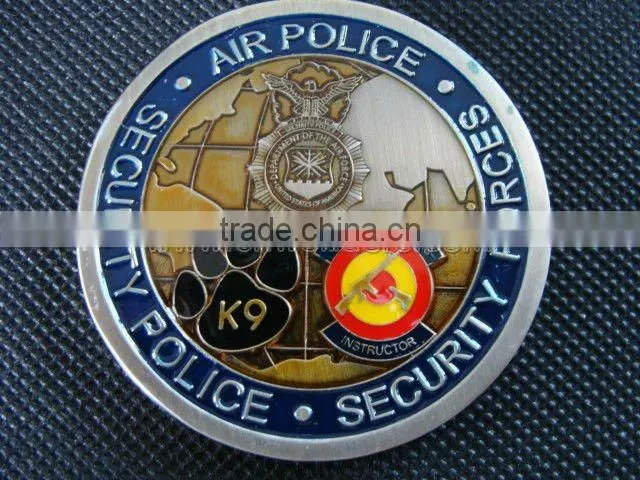 High quality security custom metal coin