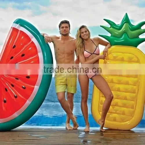 custom giant inflatable pineapple pool float