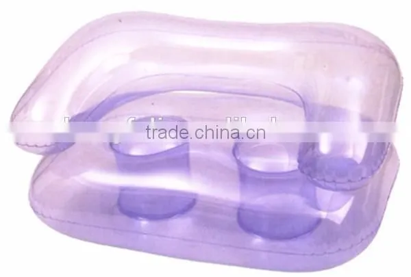 New design heart shaped inflatable chair couch furniture with high quality