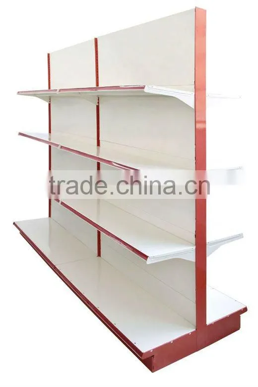 Supermarket shelves
