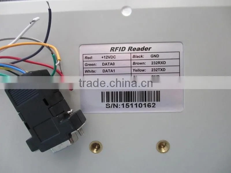 6 meters UHF rfid reader with TCP/IP/RS232/RS485/Wiegand 26/Wiegand 34