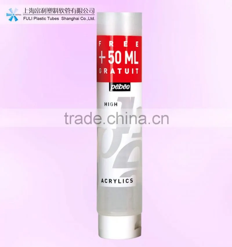 200ml unsealed empty PE plastic tube containers