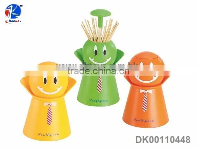 Promotional Plastic Automatic Toothpick Holder
