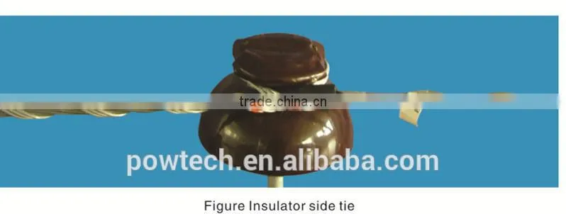 Insulator side tie / Distribution Cable ties
