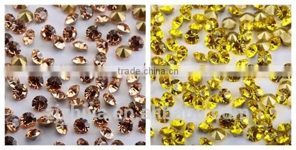 2014 Hot Sale fancy glass chaton cheap strass