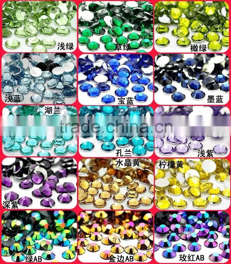 2014 wholesale korean crystal hot fix rhinestone