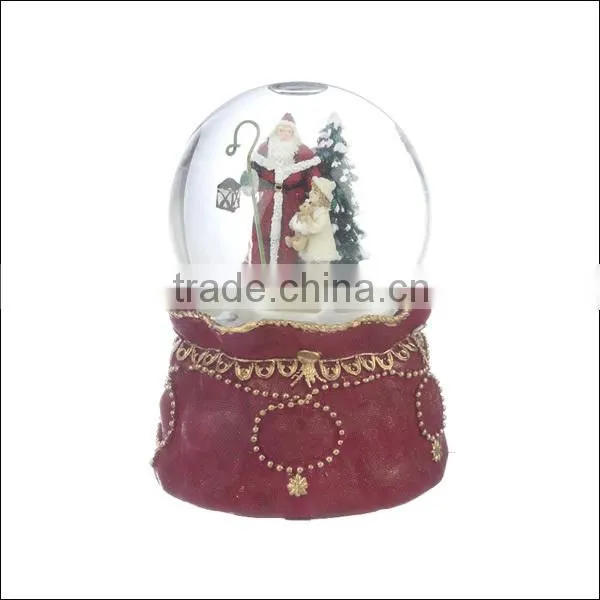 Resin Flower Fairy Snow Globe Christmas