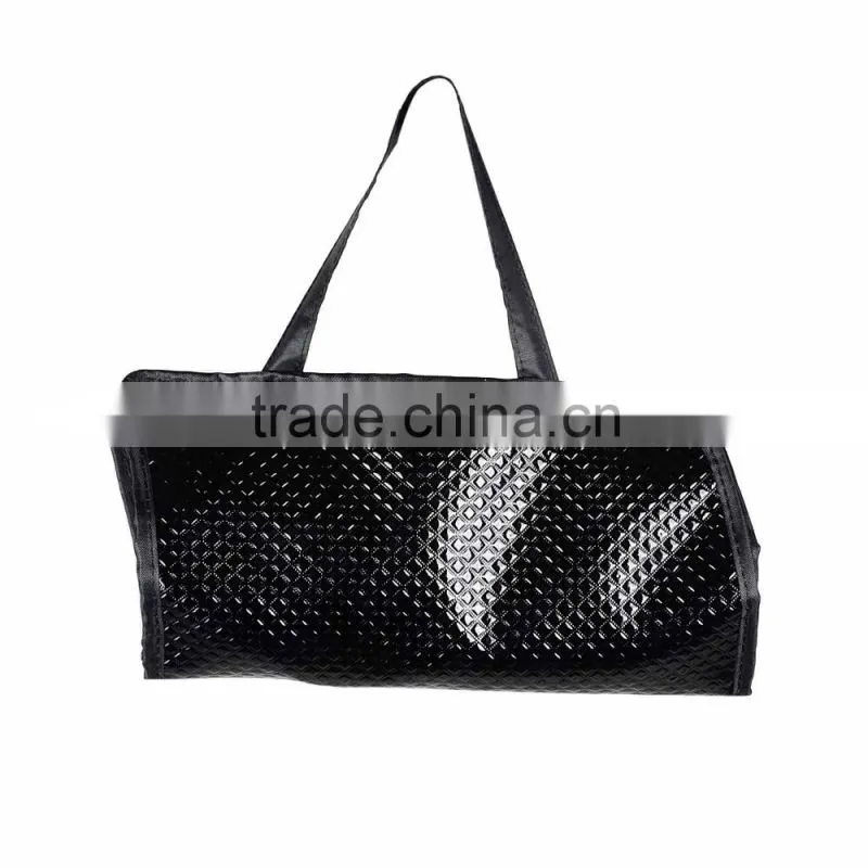 2016 promotional wholesale traving hanging PU luxury Jewelry bag customized