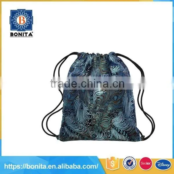 peacock beautiful nice drawstring bags