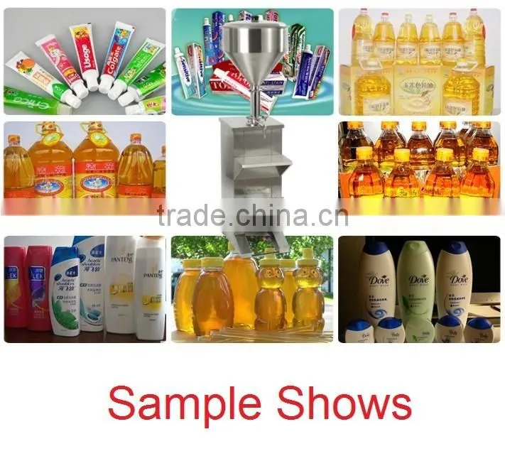 100ml Pneumatic Oil Filling Machine/Honey Liquid & Paste Filling Machine