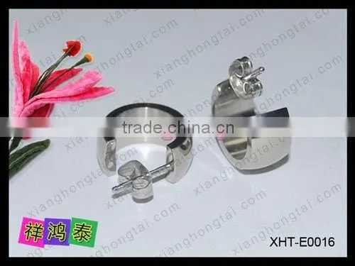 stainless steel earrings