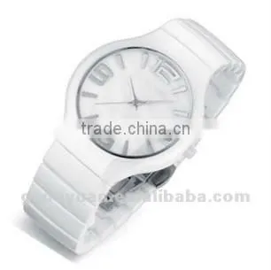 New Fashionable Waterproof Black Ceramic Watch