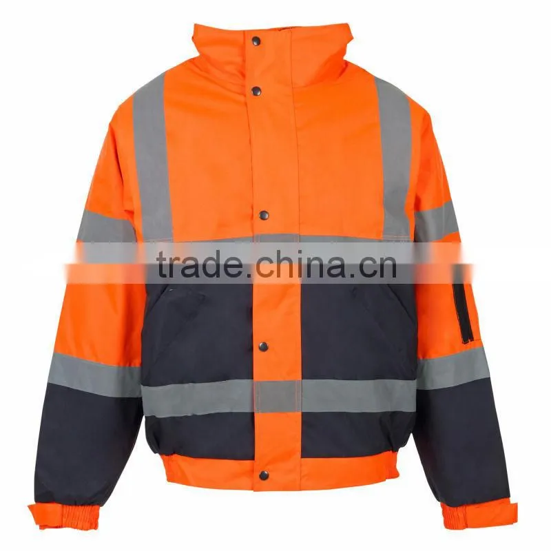 Hi Vis 2 Tone Bomber Jacket