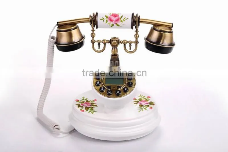 telephone booth decoration telephone of white color telephone shower