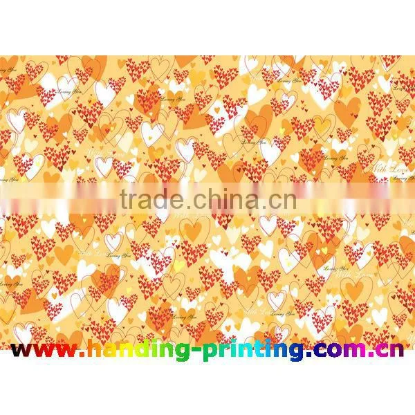 cheap OEM high quality gift wrapping paper printing factory