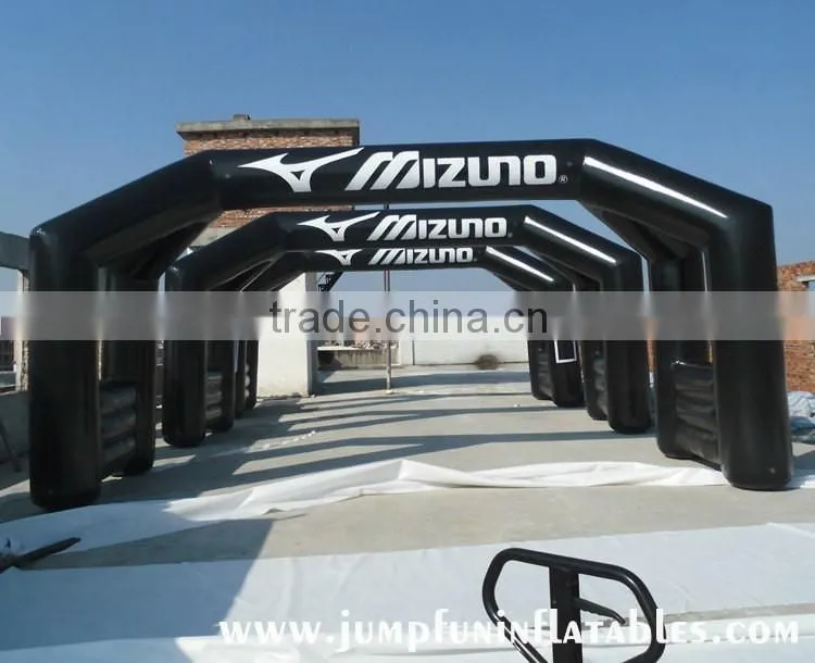 sealed Inflatable Arch white PVC air balloon archway for advertising vents