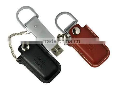 Christmas Style factory direct selling card usb flash drive Brand Custom Leather Can be printed logo