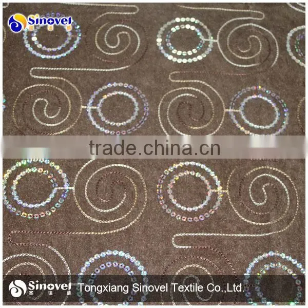 Polyester Embroidered Alboa Fabric