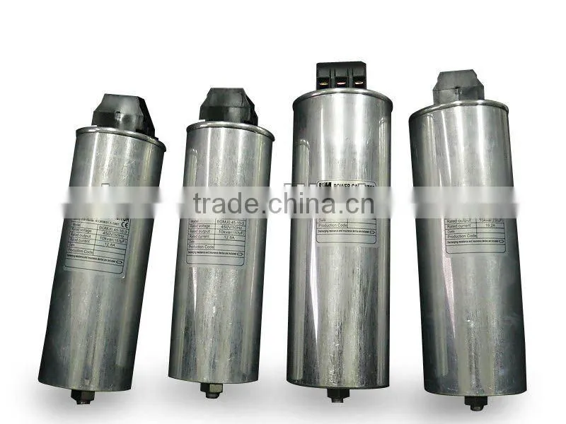 Cylinder Power Capacitor 3 phase