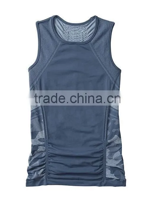 Custom logo yoga vests gym tank top workout sports wear fashion tank top women