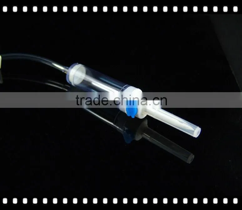 infusion set with De-bubble umbrella