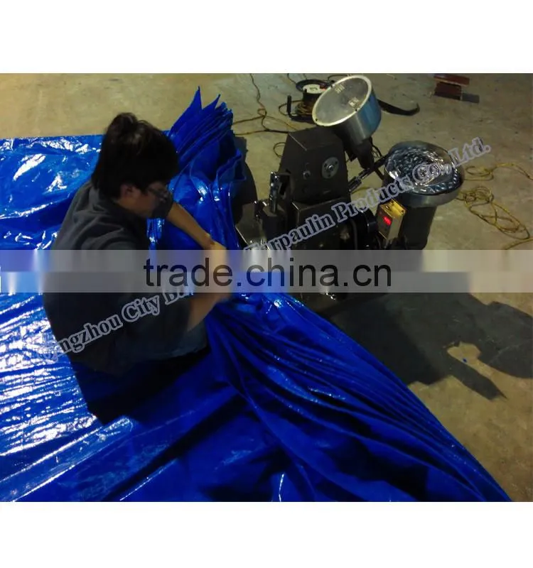 china PE tarpaulin factory, quality blue orange pe waterproof tarpaulin mesh fabric canvas tarpaulin