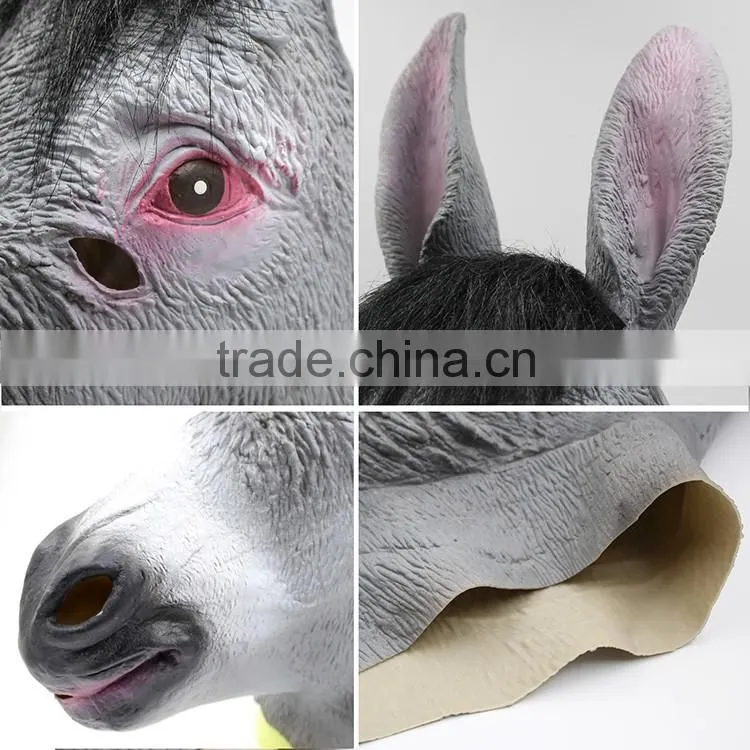 Factory Selling peppa decorative Donkey mask