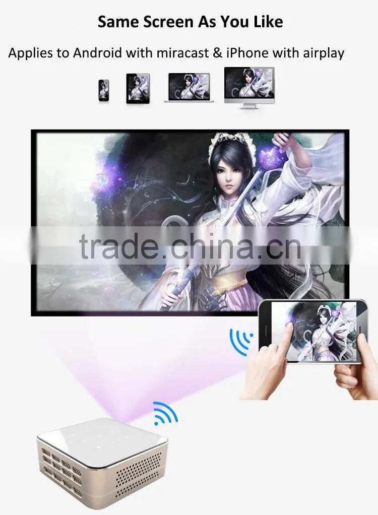 2014 Hot Selling Mini Travel Projector