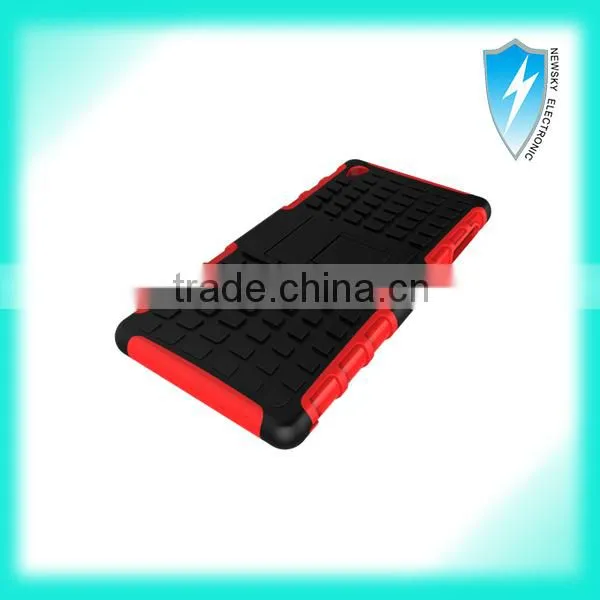 Rugged Anti Shock Drop Protective Case with Kickstand for Sony Xperia Z3