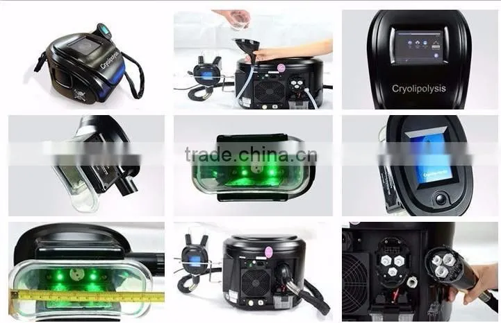 Body slimming fat freezing cavitation cryo lipo machine