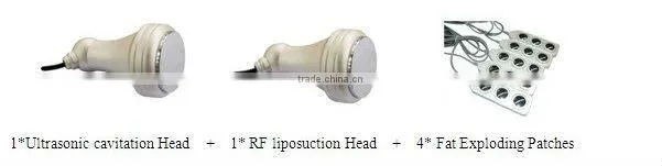 2011 Portable Ultrasonic Fat Cavitation+RF Cellulite Cracking Slimming Machine