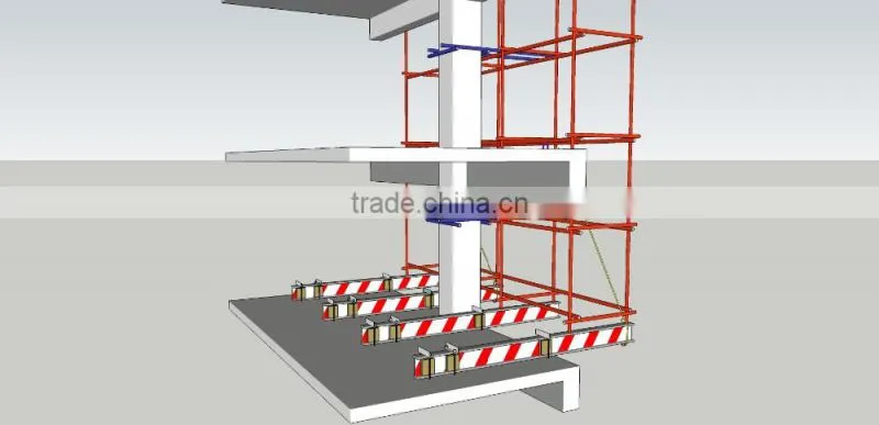 types of scaffolding base plate system