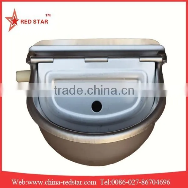 Stainless Steel Cattle Waterer Bowl With Buoyage