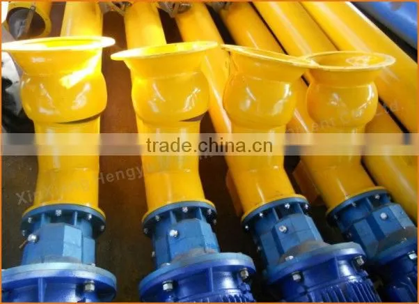 cement powder screw conveyor with good sealing performance