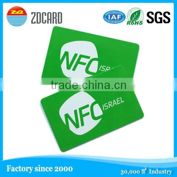 13.56mhz HF RFID door access smart card nfc event ticketing