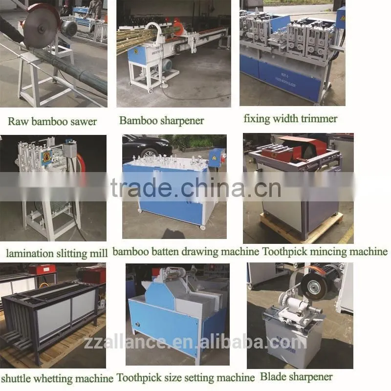 115 Reliable manufactory bamboo tooth pick making machinery